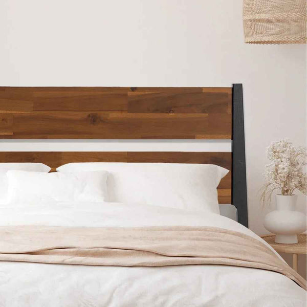 Callisto Solid Wood Bed Frame - close-up