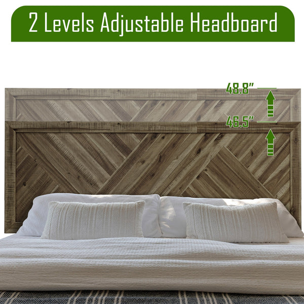 Sierra Solid Wood Bed Frame - view 15