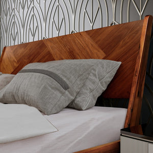 Gazelle Platform Bed Frame With Headboard - view 11