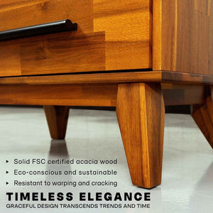 Linea Solid Wood Dresser - alternate view
