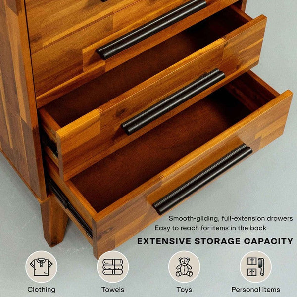 Linea Solid Wood Dresser - product view