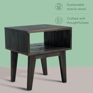 Serena Solid Wood Nightstand - view 13