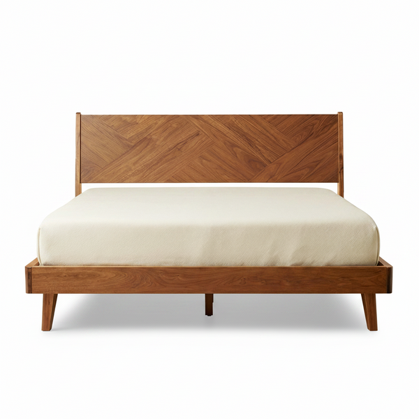 Gazelle Platform Bed Frame With Headboard