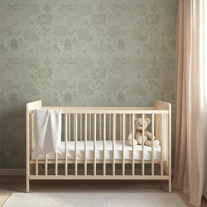 Ginny Wallpaper by Painted Hawk Design