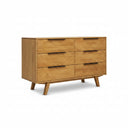 Harmony Solid Wood Dresser with 6 Drawers - view 11