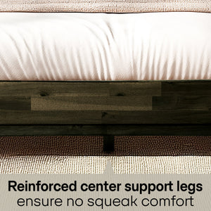 Aurora Solid Wood Bed Frame - view 14