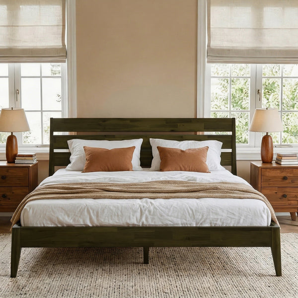 Emery Solid Wood Bed Frame - view 12