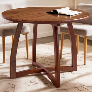 Alma 36 Inches Round Dining Table for 4, Mid-Century Modern Kitchen & Dining Room Tables - view 11