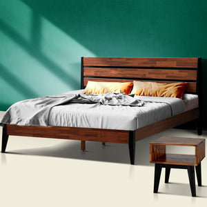 Emery Solid Wood Bed Frame