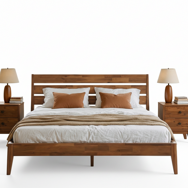 Emery Solid Wood Bed Frame