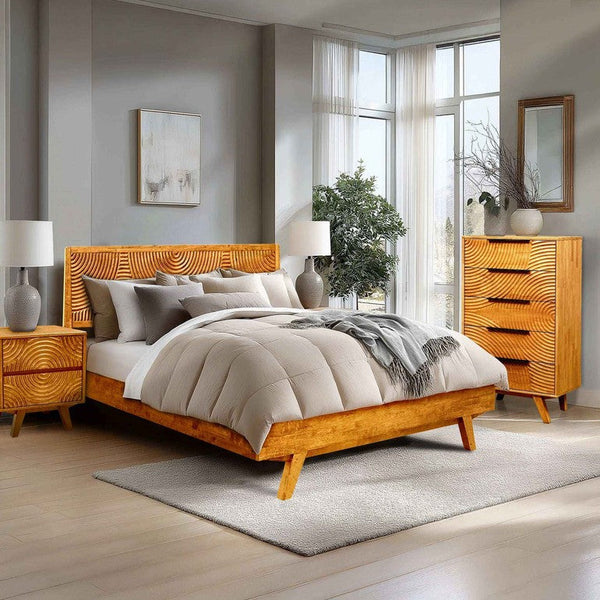 Harmony Solid Wood Dresser with 5 Drawers - view 13