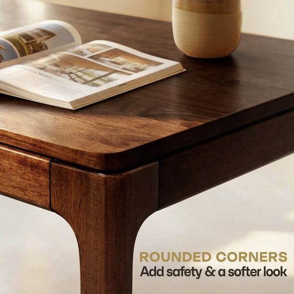 Wilma 48' Rubber Wood Desk - view 13