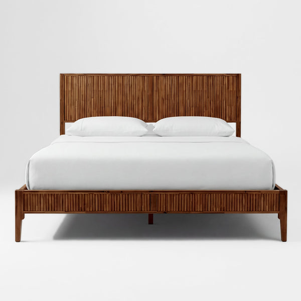 Bosk Solid Wood Bed Frame - lifestyle photo