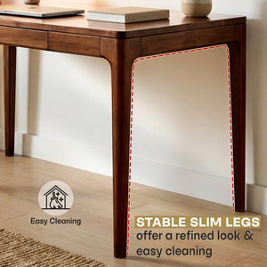 Wilma 48' Rubber Wood Desk - view 15