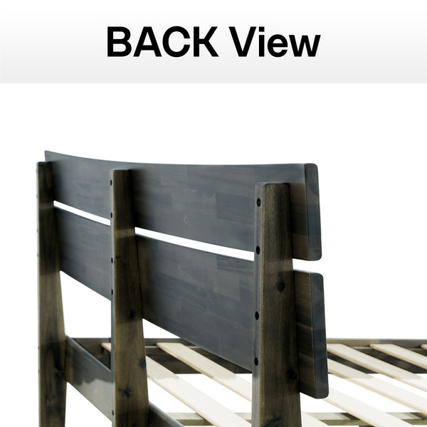 Aurora Solid Wood Bed Frame - alternate view
