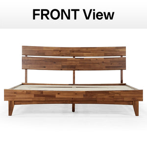 Aurora Solid Wood Bed Frame - view 20