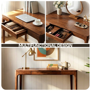 Wilma 48' Rubber Wood Desk - view 16