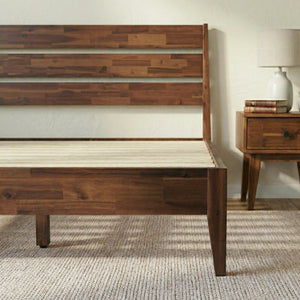 Emery Solid Wood Bed Frame - lifestyle photo