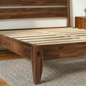 Emery Solid Wood Bed Frame - close-up