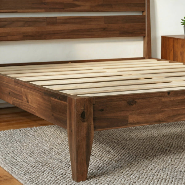 Emery Solid Wood Bed Frame - close-up