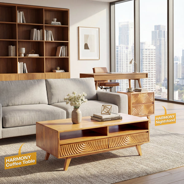 Harmony Wooden Coffee Table - view 13