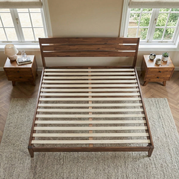 Emery Solid Wood Bed Frame - alternate view