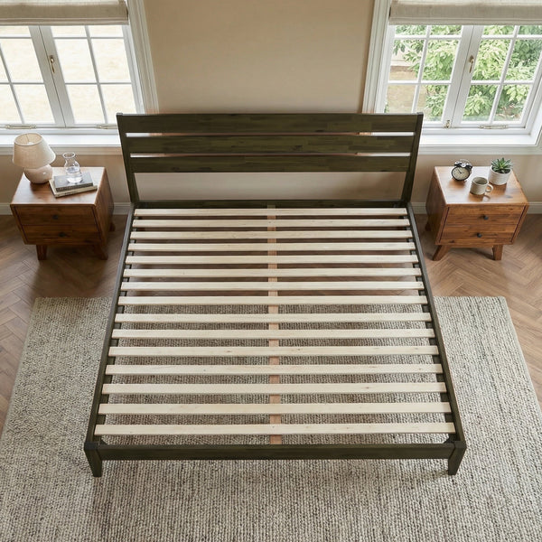 Emery Solid Wood Bed Frame - view 18