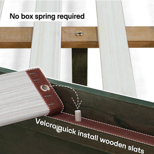 Aurora Solid Wood Bed Frame - view 11