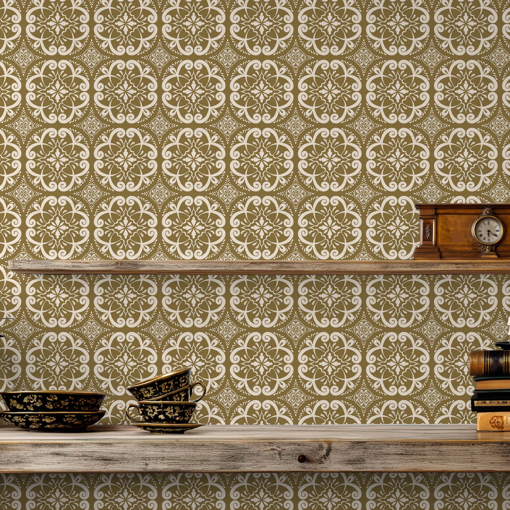 Helen Wallpaper by The Bright Leaf Design
