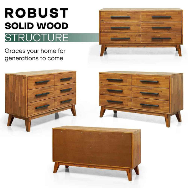 Legacy Solid Wood Dresser - alternate view