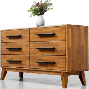 Legacy Solid Wood Dresser - side view