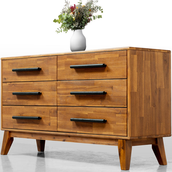 Legacy Solid Wood Dresser - side view