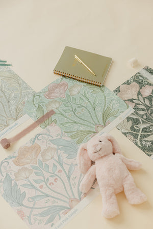 Morris Wallpaper by Aynsley Ovard x Bloomery Decor