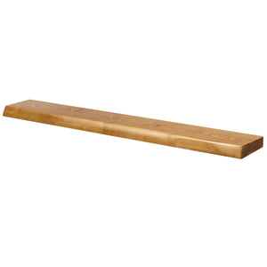 Live Edge Shelf - Solid Real Wood Floating Wall Shelf - lifestyle photo