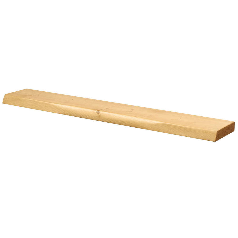 Live Edge Shelf - Solid Real Wood Floating Wall Shelf
