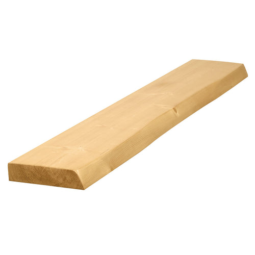 Live Edge Shelf - Solid Real Wood Floating Wall Shelf - dimensions