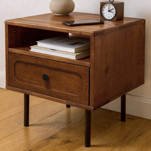 Savana Solid Wood Single-Drawer Nightstand - view 11