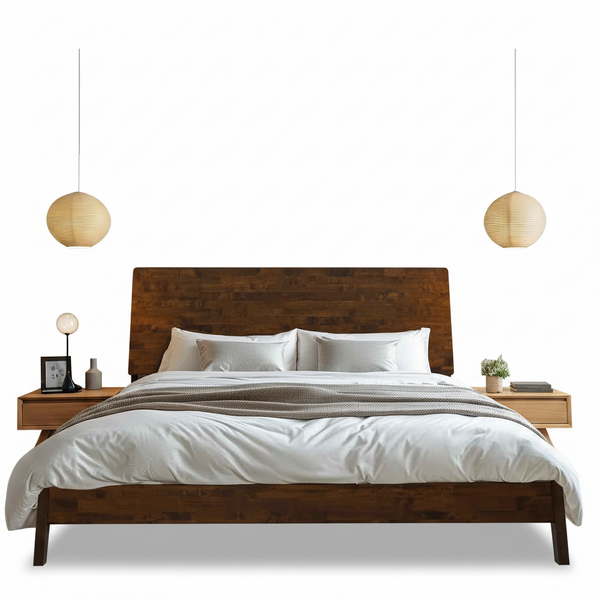 Serenity Solid Wood Bed Frame
