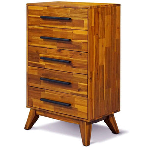 Linea Solid Wood Dresser - dimensions