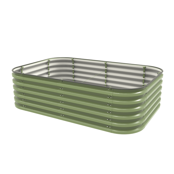 Gro-Rite 'No Tools Needed' Premium Metal Raised Garden Bed Kit - view 13