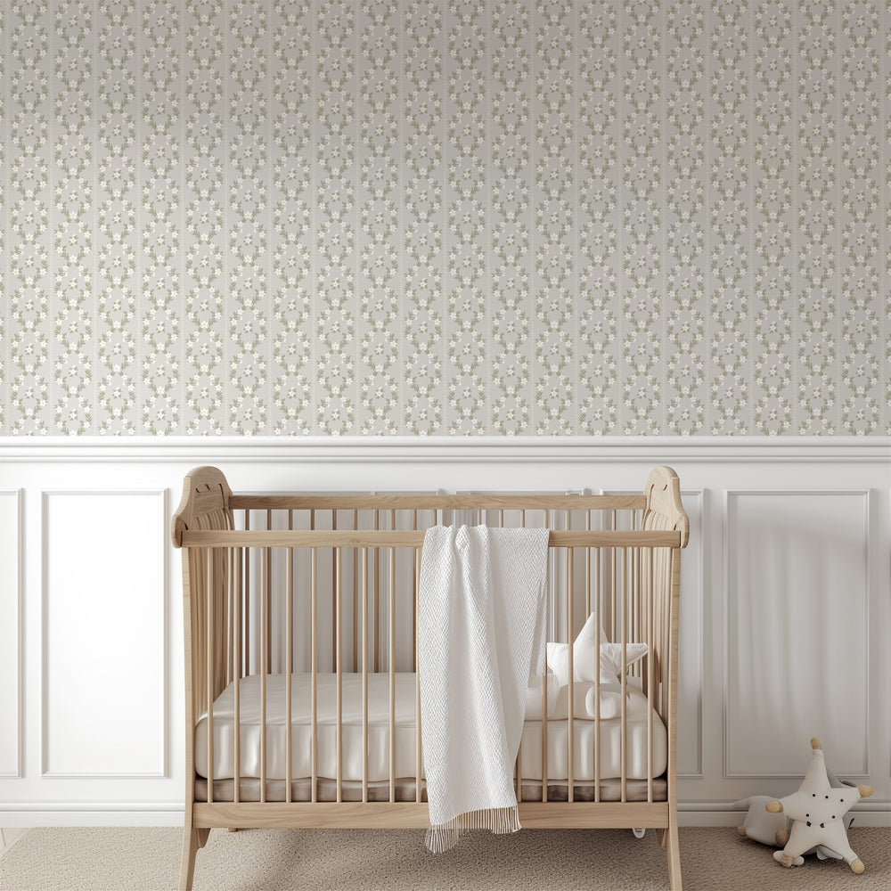 Myrtle Wallpaper by Anna H Design