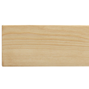 Modern Smooth Solid Timber Fireplace Mantel