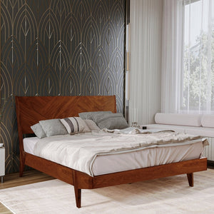Gazelle Platform Bed Frame With Headboard - view 14