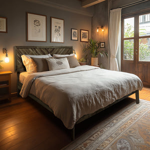 Sierra Solid Wood Bed Frame - view 13