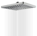 8 Inch Square Rainfall Shower Head with Angle Adjustable