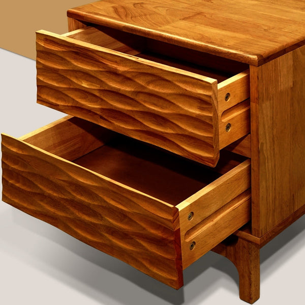Elara Solid Wood Nightstand - view 12