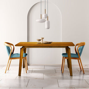 Acacia Verve 48' Solid Wood Dining Table - Ideal Kitchen Table for 4 - product view