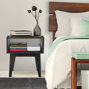 Serena Solid Wood Nightstand - view 11