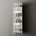 Rectangular Glass Panel Wall Sconce