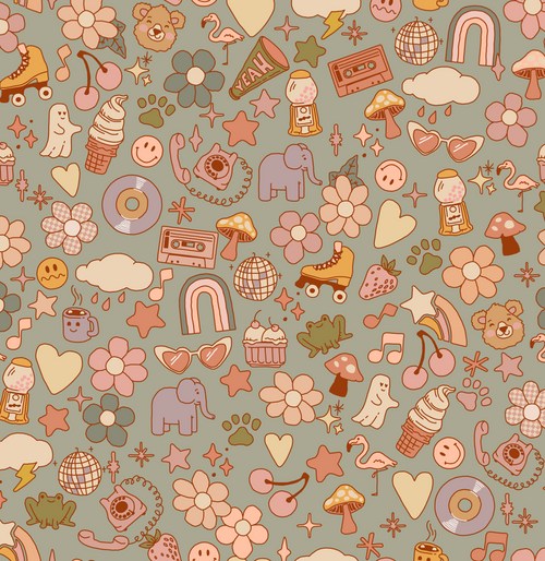Lollie Wallpaper by Thread Mama